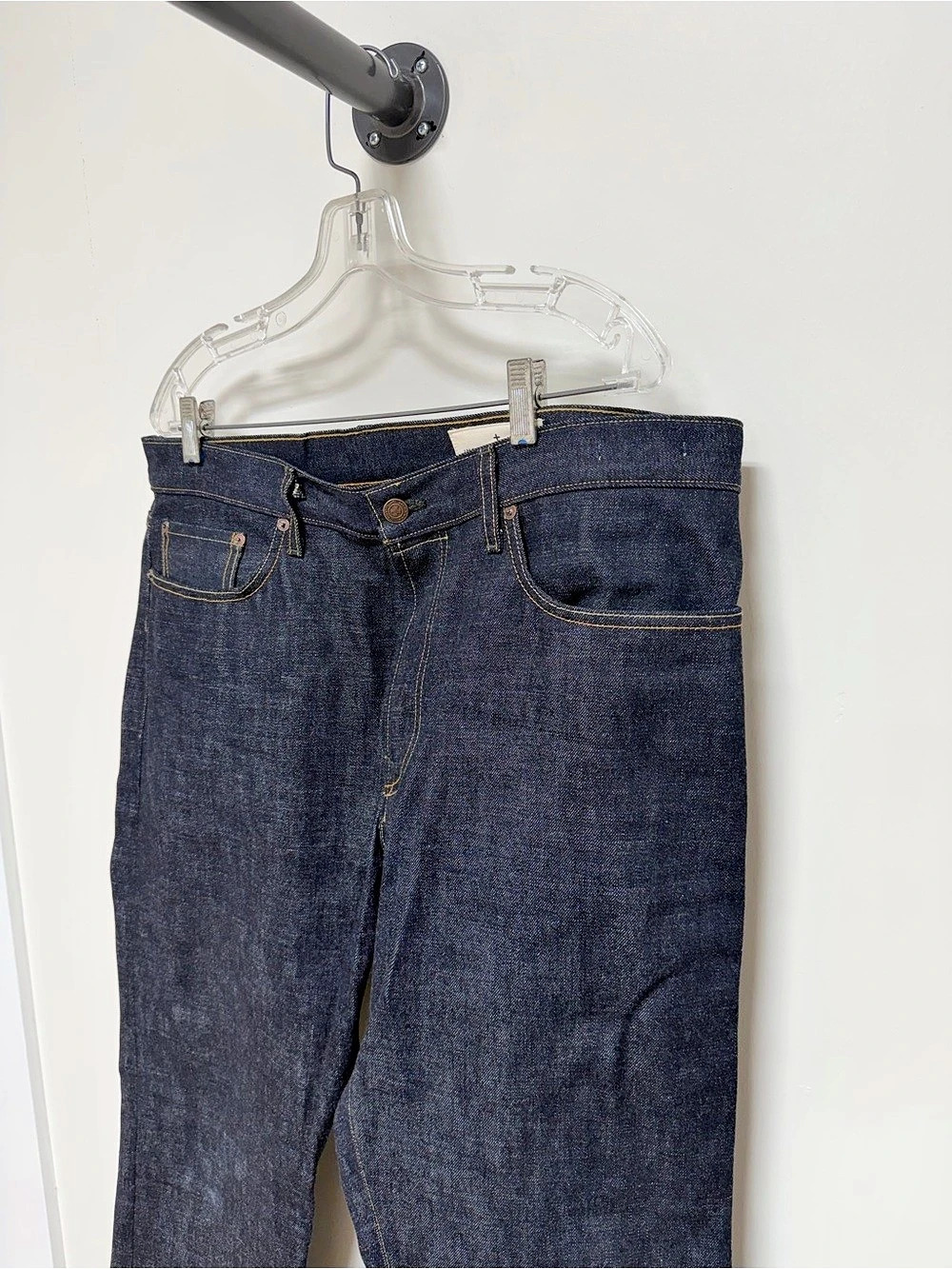 Imogene + Willie Barton Men’s 38 Dark Indigo Selvedge Denim Jeans
